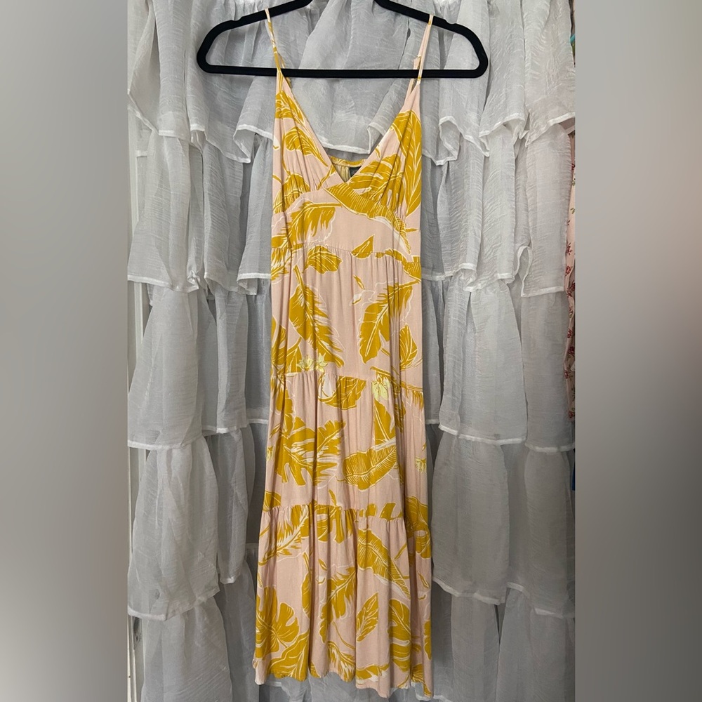 Tiered Tropical Sundress